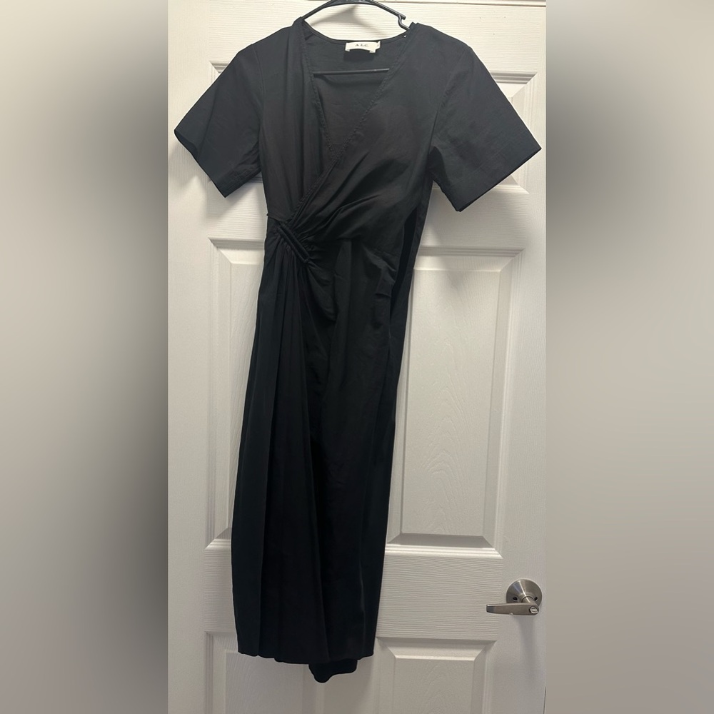 A.L.C. Black Midi Dress - Size 2